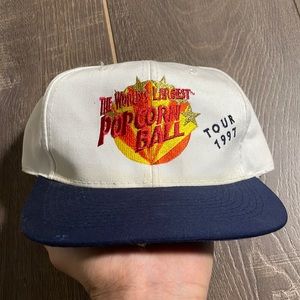 Vintage 1997 Popcorn Tour SnapBack Hat